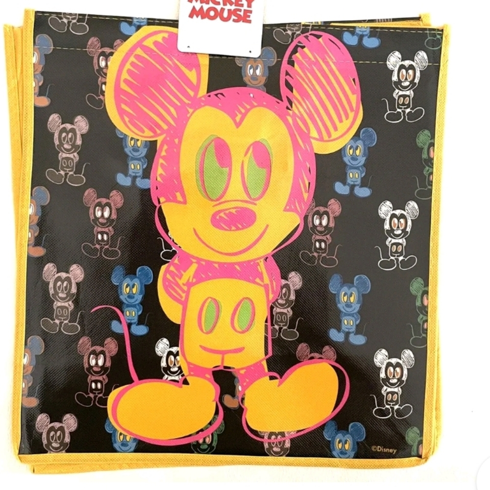 Disney Mickey Mouse Reusable Tote Bag New